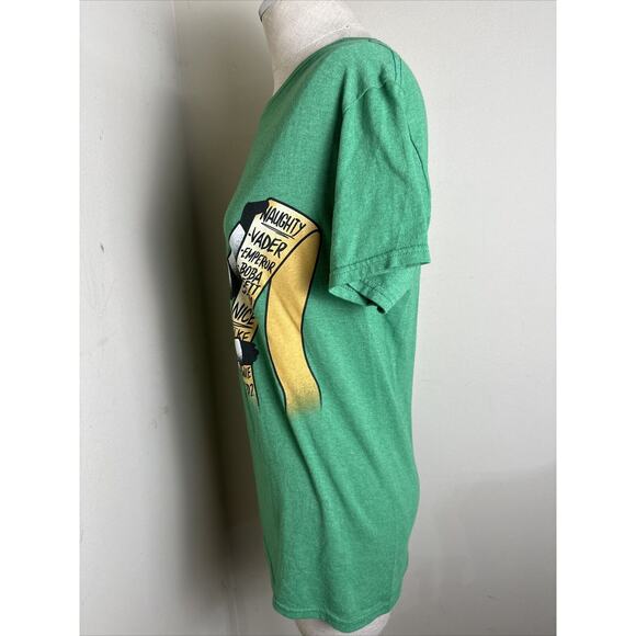 STAR WARS Stormtrooper Naughty List Christmas Holiday Graphic Tee Shirt Size S - Picture 4 of 7